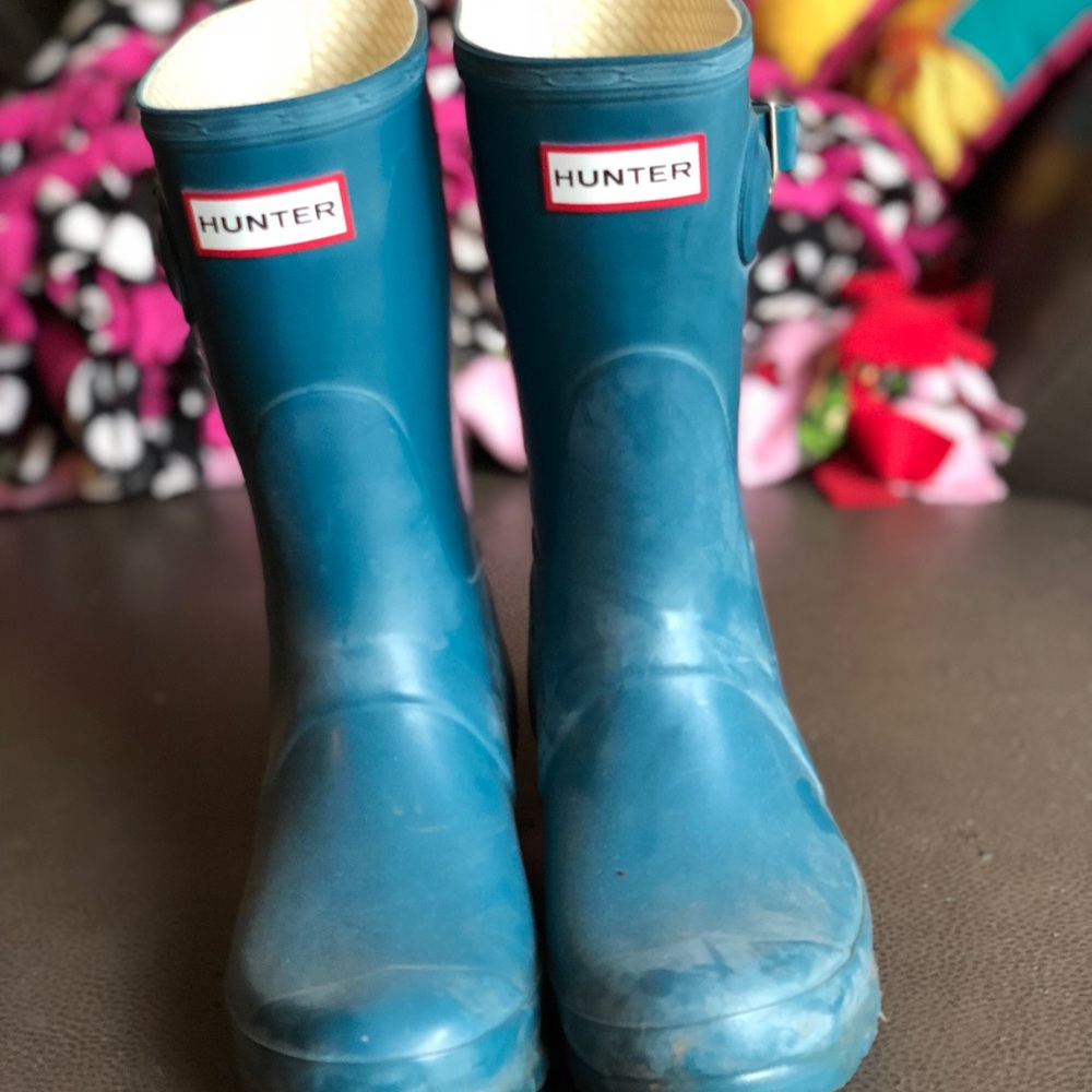 Original gloss short Hunter boots